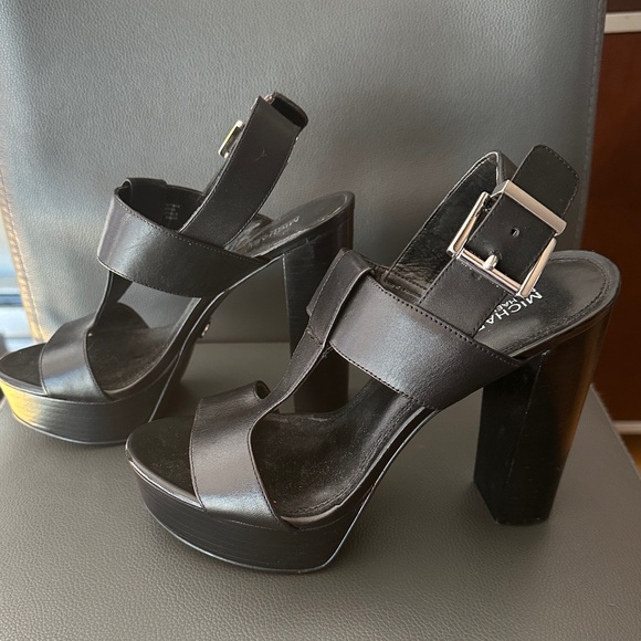 Michael Kors Strappy Platform Sandals - Picture 4 of 8